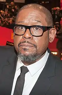 Forest Whitaker at the premiere of Two Men in Town (La voie de l'ennemi)