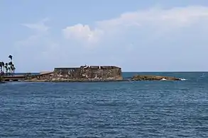 Fortín de San Gerónimo from Ashford Ave Bridge
