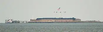 Image 13Fort Sumter National Monument, site of the first battle of the American Civil War, in Charleston (from South Carolina)