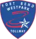 Westpark Tollway marker