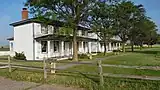 Fort Hays officers' quarters, built 1867-1870