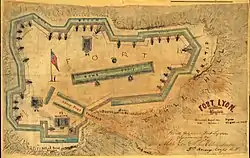 Fort Lyon Diagram