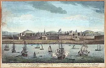 Image 9A view of the Fort St George in 18th-century Madras. (from History of Asia)