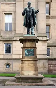 Statue to Arthur Forwood, by George Frampton(1903; Grade II)