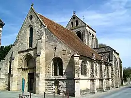 The church of Saint-Étienne, in Fosses