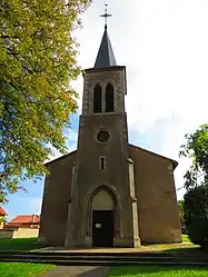 The church in Fossieux