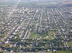 Venado Tuerto from the air