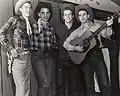 Blue jeans, Stetsons and press stud plaid Western shirts, c.1950