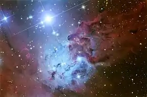 FoxFur Nebula, in 2009, from the Mount Lemmon SkyCenter Schulman Telescope courtesy Adam Block