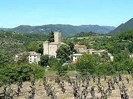 A general view of Fozières