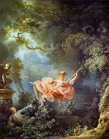 Jean-Honoré Fragonard, The Swing, 1767