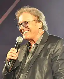 François Valéry performing in Cannes in 2019.