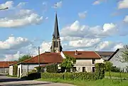 Waly, seen from the Route de Triaucourt