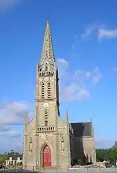 The church in Pluneret