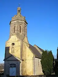 The church in Condé-sur-Seulles