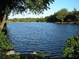 The lake in La Ferrière-aux-Étangs