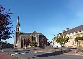 The church of Our Lady, in Montaudin