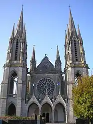 The basilica of Our Lady of Pontmain