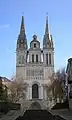 The bell tower of Saint-Maurice d'Angers Cathedral