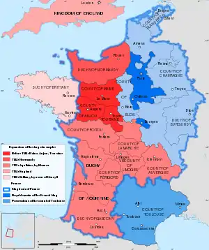 France in 1154