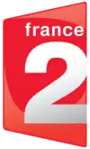 Logo of France 2 from 7 April 2008 till 29 January 2018