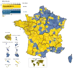 Results of the second round by parliamentary constituency