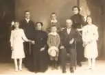 French family in San Salvador, circa 1910–1915.