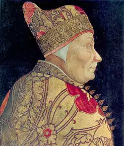 Francesco Foscari, Doge of Venice (1423–1457) by Lazzaro Bastiani