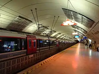 Z 50000 rolling stock at Haussmann–Saint-Lazare