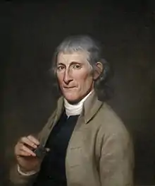 Portrait of Francis Bailey by Charles Willson Peale 1791