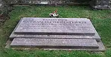 The grave of Francis Chichester in the churchyard of St Peter's