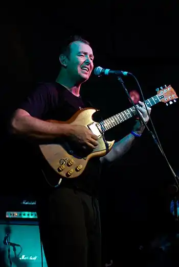 Dunnery performing in 2007