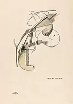 Francis Picabia, 1915, Fille née sans mère (Girl Born Without a Mother), work on paper, 47.4 x 31.7 cm, Musée d'Orsay