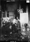 Francis Picabia in his studio c. 1912