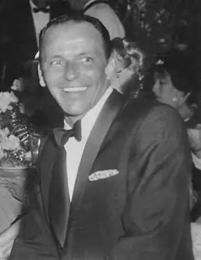 Frank Sinatra laughing