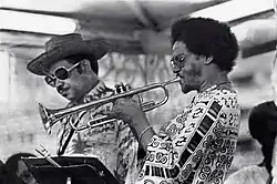 Frank Wess and Jimmy Owens in 1977