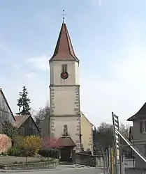 The church in Franken