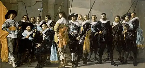 The Meagre Company (1633–37) by Frans Hals and Pieter Codde