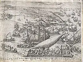 Image 67Conquest of Tunis by Charles V and liberation of Christian galley slaves in 1535 (from Barbary pirates)