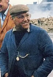 Fred Dibnah in 1985