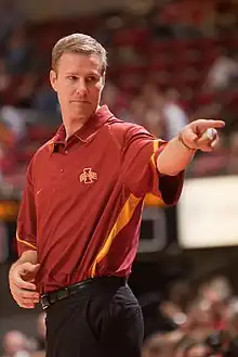 Fred Hoiberg, head coach at the University of Nebraska