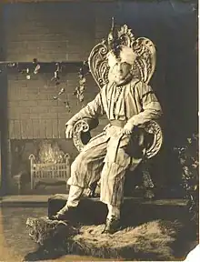 Freddie Rowan in "Singalee," Regina Theatre 1925