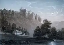 Jean-Baptiste Fresez: Ruins of Ansembourg Castle