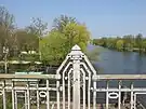 View from the Frey Bridge to the Havel and the Tiefwerder Wiesen (right)