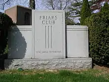 The Friars Club Monument