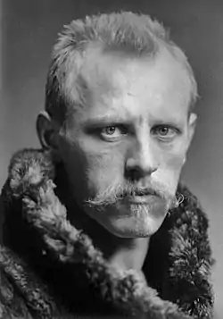 Image 10Fridtjof NansenPhoto: Henry Van der Weyde; Restoration: Smalljim/PLWFridtjof Nansen (1861–1930) was a Norwegian explorer, scientist, diplomat, humanitarian and Nobel Peace Prize laureate. He led the team that made the first crossing of the Greenland interior in 1888, and won international fame after reaching a record northern latitude of 86°14′ during his North Pole expedition of 1893–96. Although he retired from exploration after his return to Norway, his techniques of polar travel and his innovations in equipment and clothing influenced a generation of subsequent Arctic and Antarctic expeditions. In 1922 he was awarded the Nobel Peace Prize for his work on behalf of the displaced victims of the First World War and related conflicts.More selected portraits