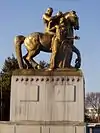 Sacrifice sculpture, The Arts of War, Arlington Memorial Bridge, Washington, DC.