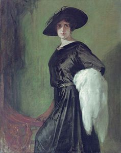 Portrait of the actress, Hanna Ralph