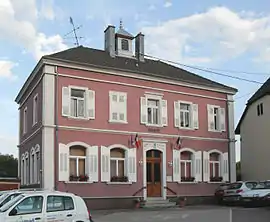 The town hall in Friesen