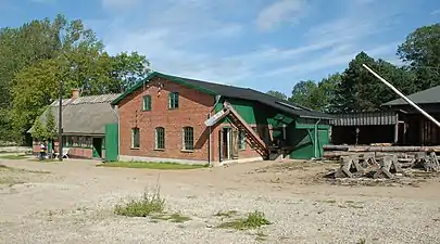 Woodworker's workshop from Borre on Møn